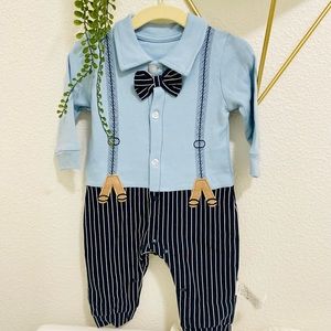 NWOT Baby Boy Suit Romper